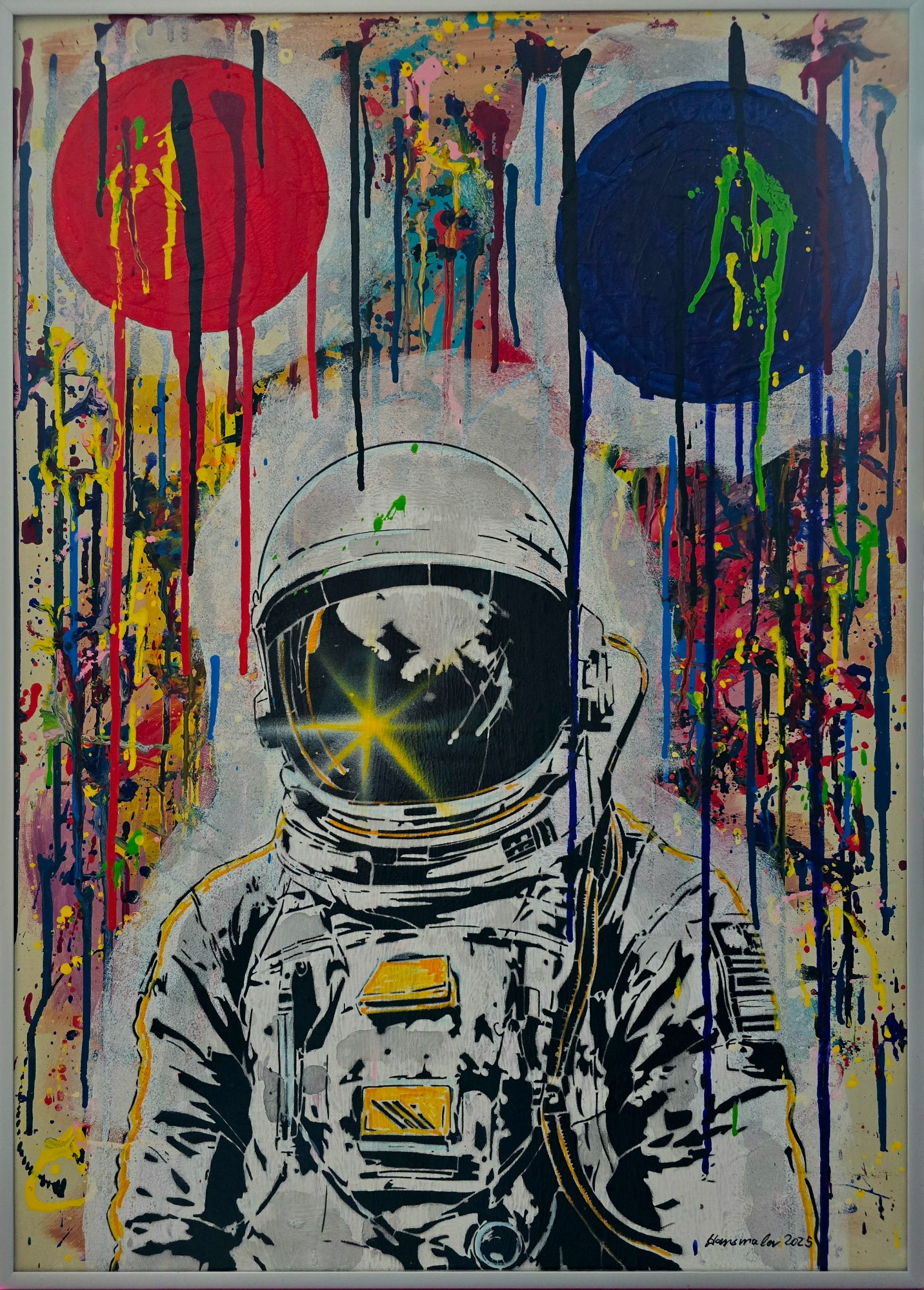 Astronauten Wunderland PopArt